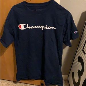 Navy Blue Men’s Champion shirt